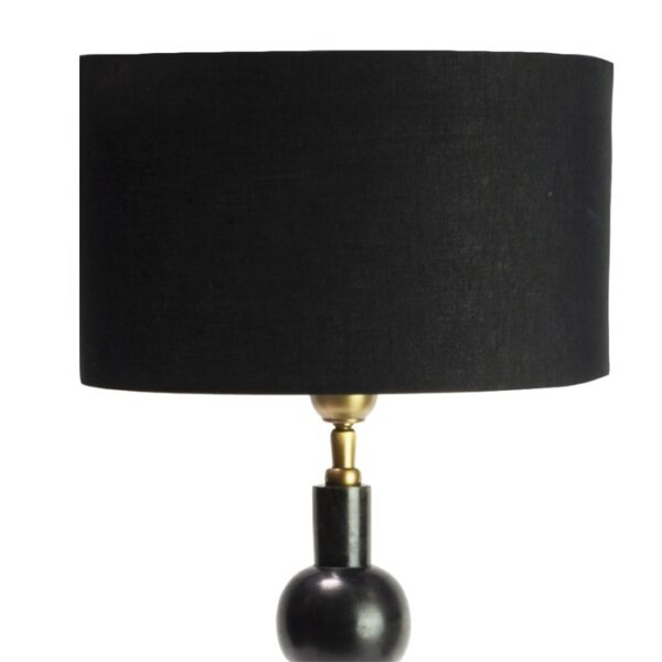 Lampskärm oval lakrits