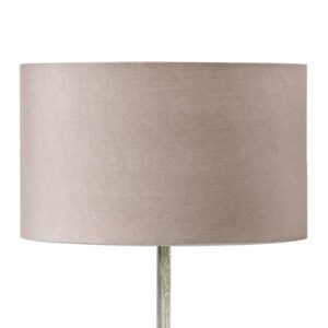Lampskärm oval nougat