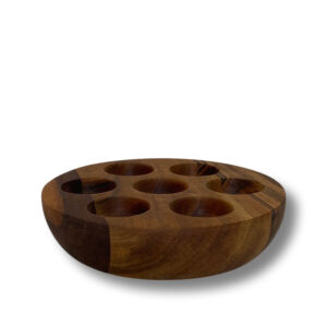 Woody egg stand