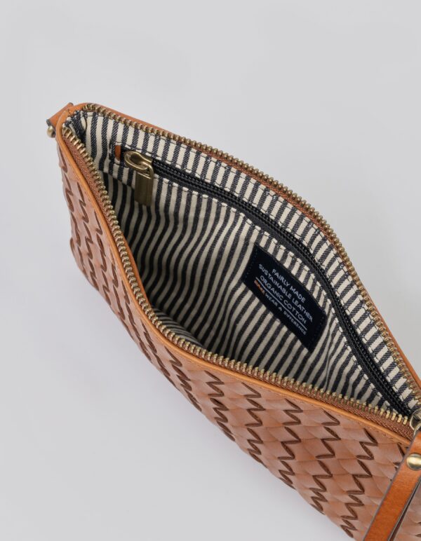 Lexi - Cognac Woven Classic Leather - Bild 8