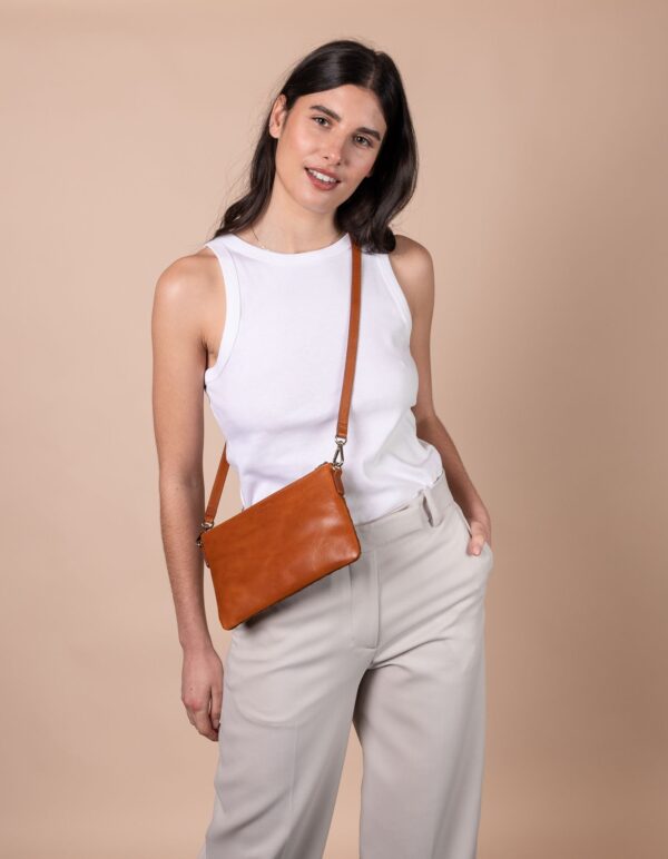 Lexi - Cognac Woven Classic Leather - Bild 5