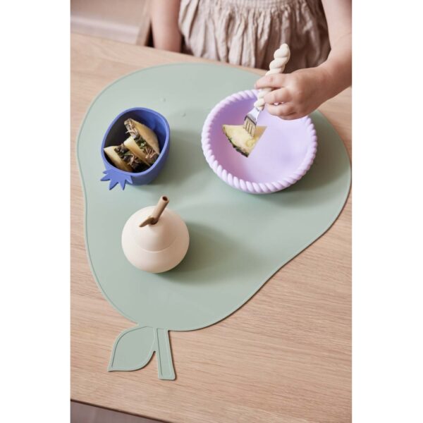 OYOY Yummy Snackskålar 2-pack Pineapple & Apple Blue/Light - Bild 3