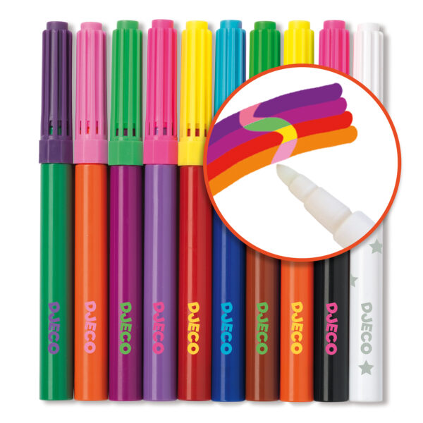Djeco 10 magic felt-tips - Bild 2