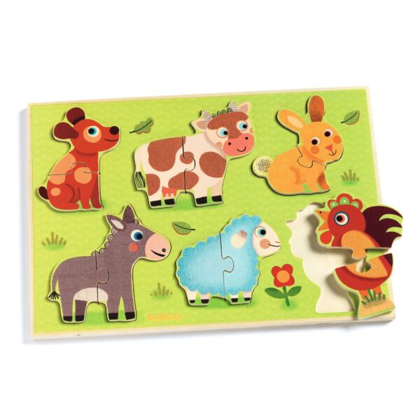 Coucou-cow Pussel, 12 pcs - Bild 2
