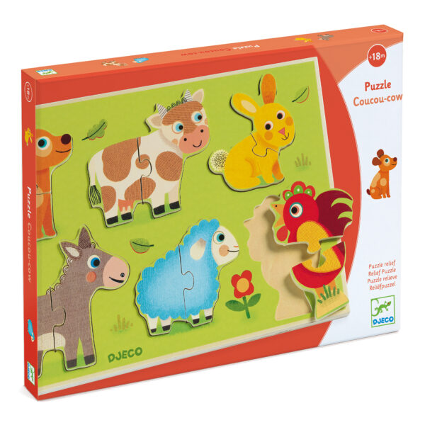 Coucou-cow Pussel, 12 pcs - Bild 3