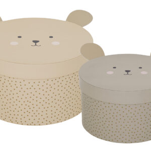 Förvaringsask Teddy 2-pack - Jabadabado