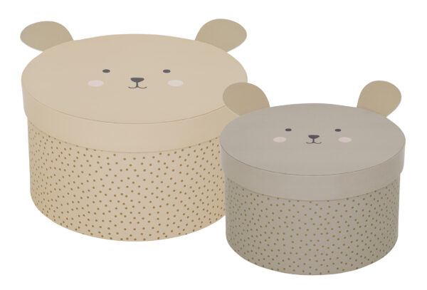 Förvaringsask Teddy 2-pack - Jabadabado