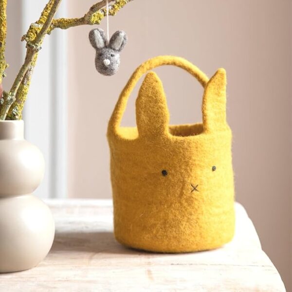 Big bunny basket ochre - Bild 3