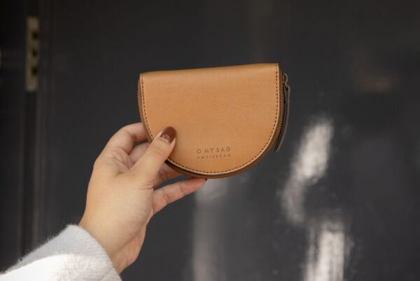 Laura Coin Purse - Cognac Vegan Uppeal™ - Bild 5
