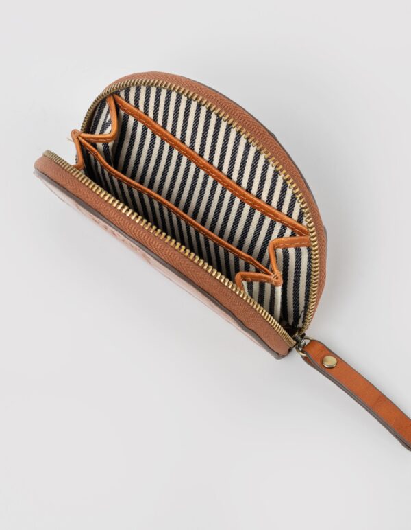Laura Coin Purse - Cognac Vegan Uppeal™ - Bild 2
