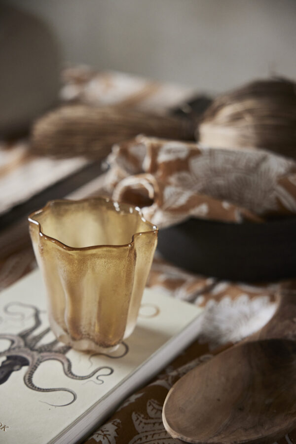 Ivy Ljuslykta Guld/brun