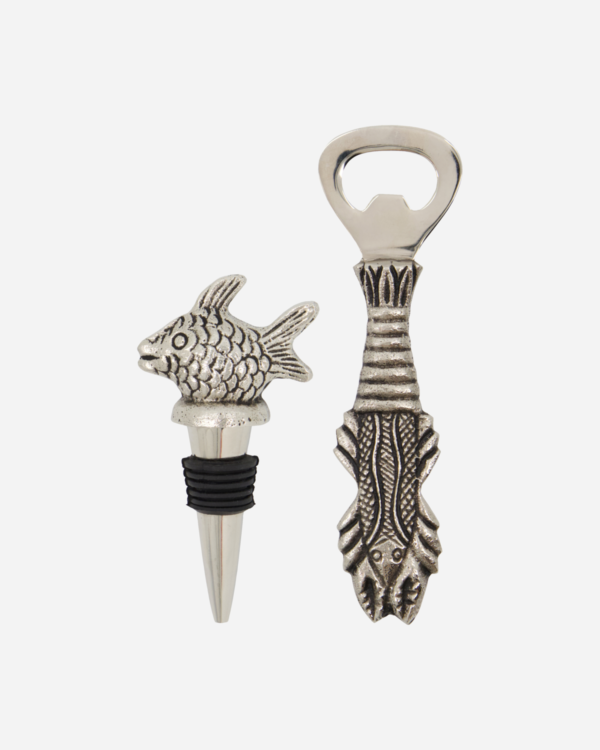 House doctor Bartillbehör Fish, Antik silver