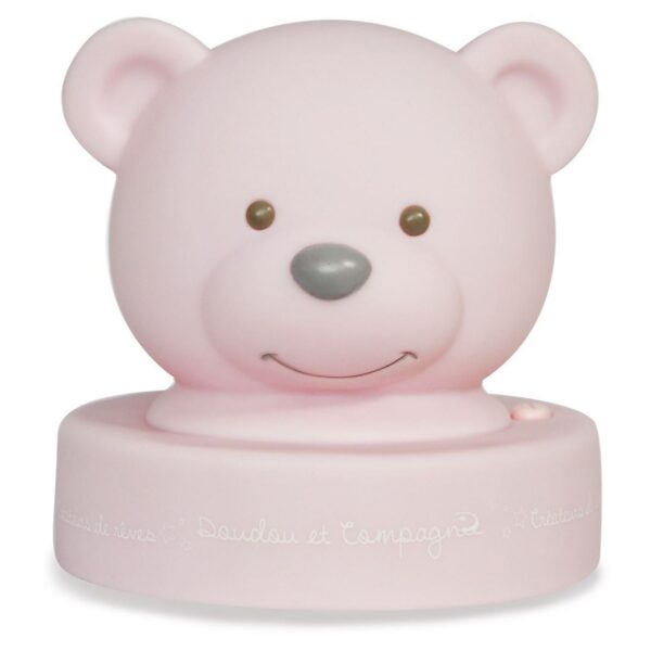 NIGHTLIGHT Bear soft pink