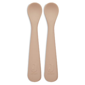 Jollein Silikonsked pale pink 2-pack