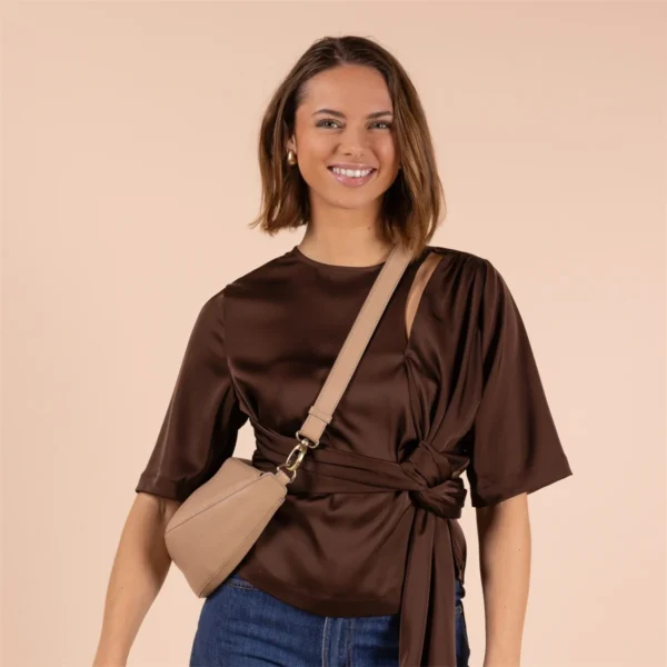 Leo - Sand Soft Grain Leather incl. Twisted Handle - Bild 3
