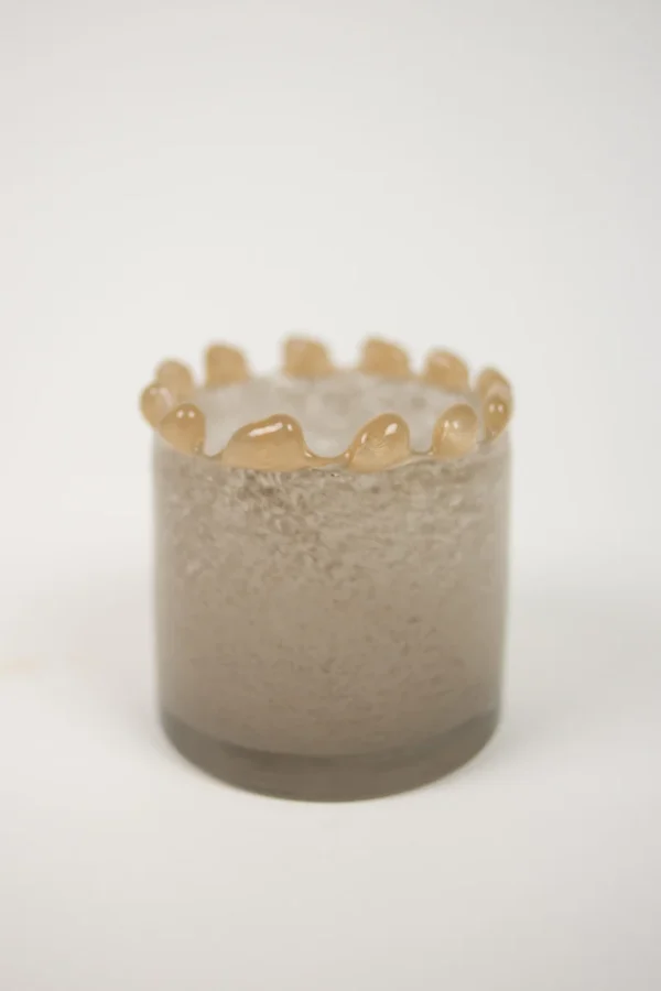 Diana ljuslykta taupe 10cm