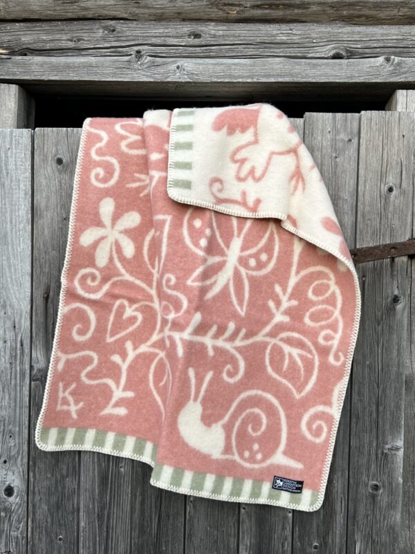 Barnfilt Lilla snigel