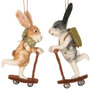 Hänge Ulldjur Kanin På Spark Mix